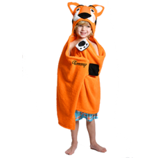 Hooded Towel Tiger