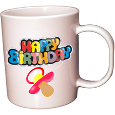 11OZ PLASTIC PHOTO MUG