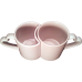 CERAMIC PHOTO MUGS VALENTINE SET