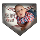 Baseball Home Plaque Wall Trophy
