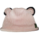 Silk Cotton Knit Bear Beanie